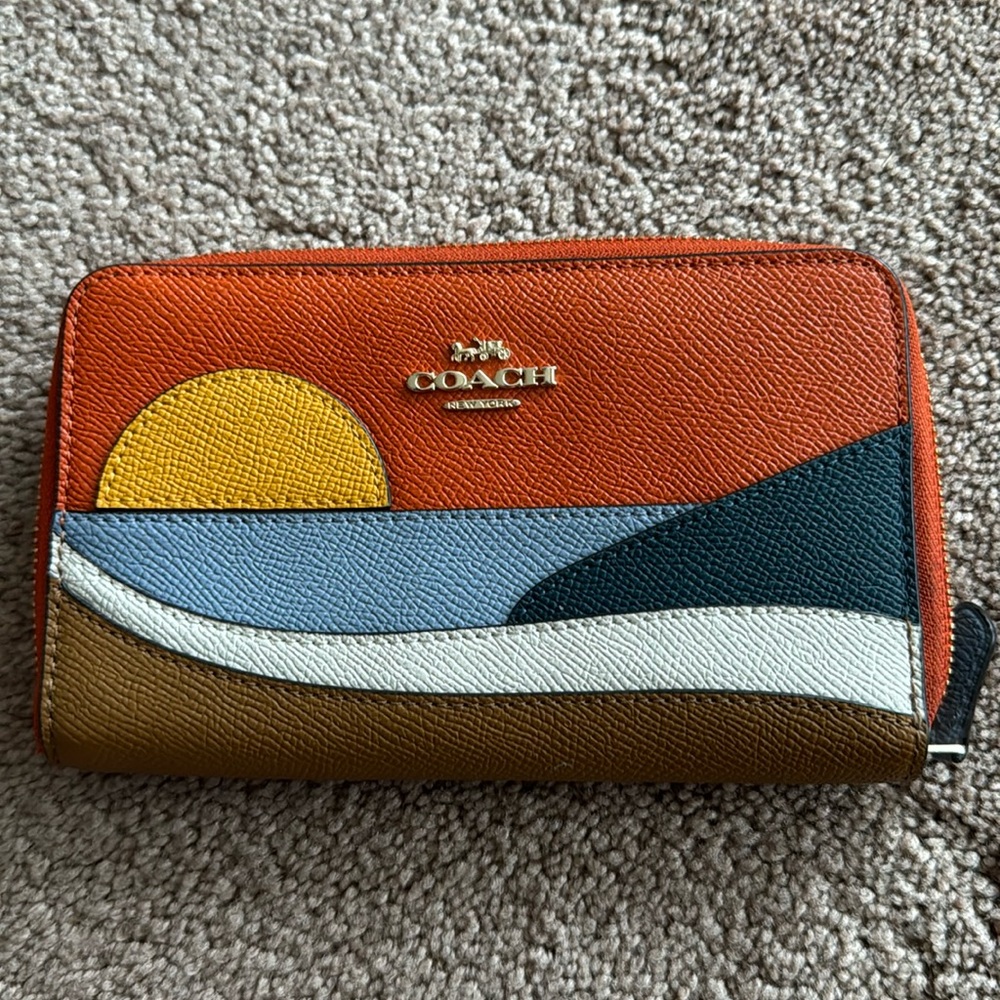 Coach Full Zip Wallet